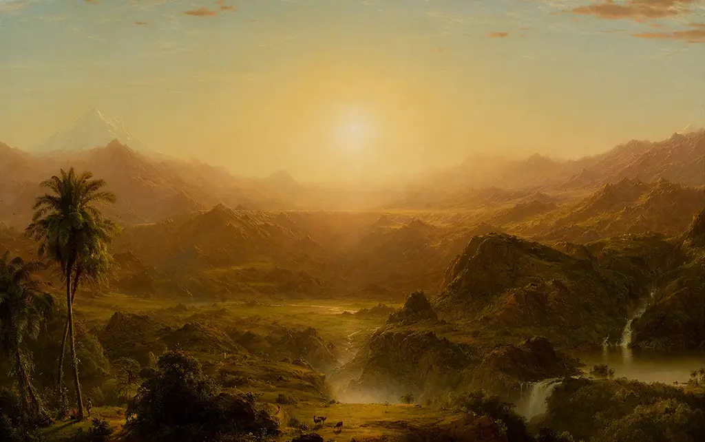 The Andes of Ecuador in Detail Frederic Edwin Church